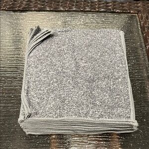 Gray Textured Towels 19 towels